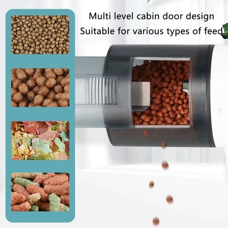 Cá Dispenser tự động Dispenser theo lịch trình kỳ nghỉ Betta feeders cho văn phòng nhà cửa