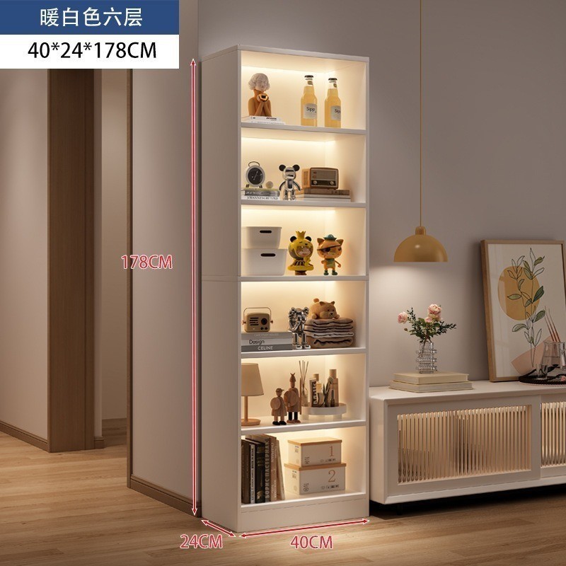 SWM Rak Simpan Mainan Modern Multi Tier Display Rack Book And Toy Storage Cabinet Organizer Space Saving Storage Shelf
