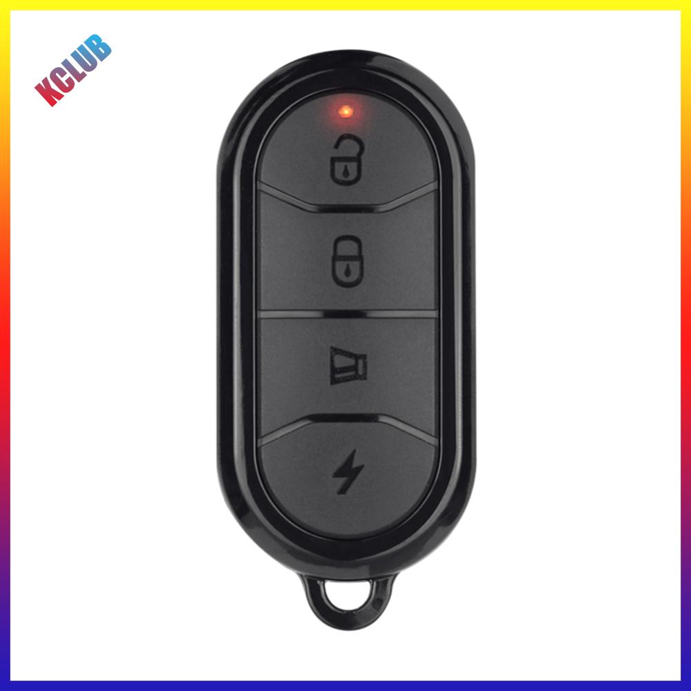 Wireless 4-Button Remote for 315/433 MHz Smart Home Devices with Key Fob Functionality ราคา 95 บาท*ส่งฟรี