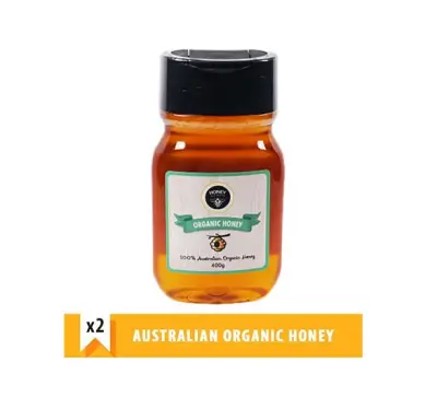Honey Australia 100% Australian Organic Honey (400g x 2)