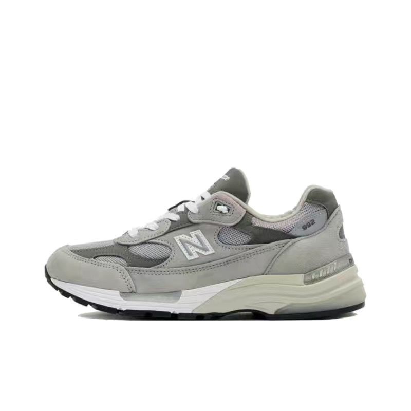 New Balance NB 992 993 cổ điển đơn giản xám đen Giày chạy bộ Giày thể thao