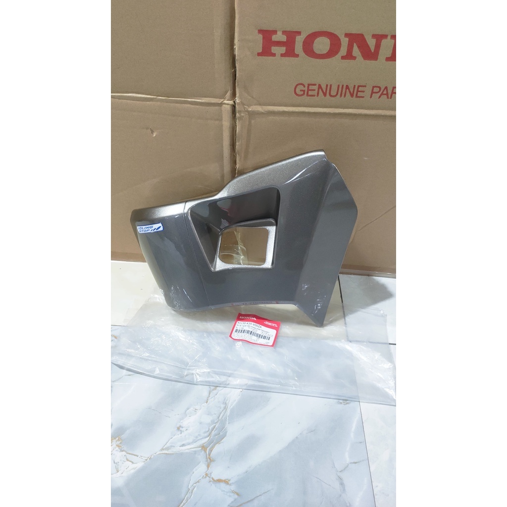 Bộ ốp ngoài bên trong phải | ốp ổ khóa PCX 125 (2014) màu Xám *YR320M* chính hãng Honda (81130-K35-V00ZA)