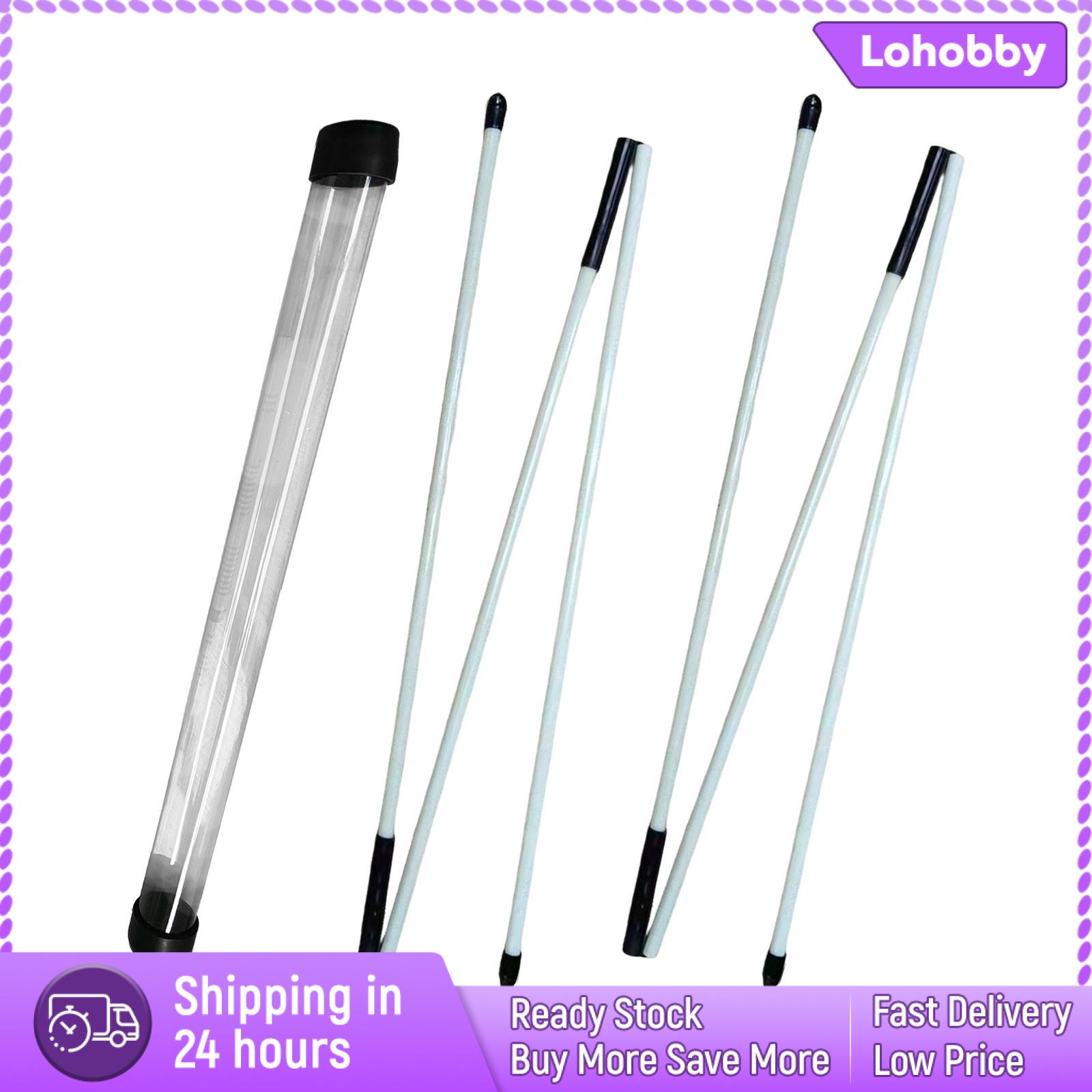 Lohobby Golf Alignment Sticks Golf Aiming Sticks Foldable 48 inch with Storage Tube Portable Golf Alignment Tool for Putting Posture