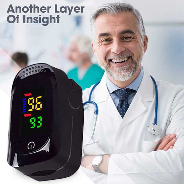 พร้อม​ส่ง​จักไทย​ เครื่องวัดออกซิเจนในเลือด วัดออกซิเจน วัดชีพจร Fingertip Pulse Oximeter อุปกรณ์ตรวจวัดชีพจร ราคา 47 บาท*ส่งฟรี