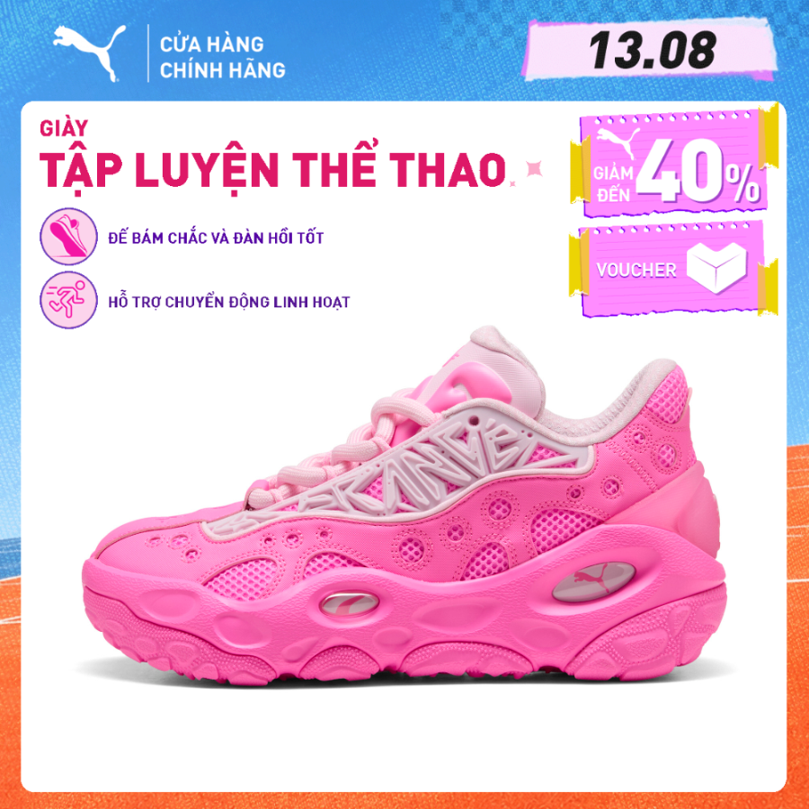 Giày Thể Thao PUMA Unisex La Francé RNR Poison Pink-Pale Pink-Fluro Pink Pes Màu Hồng