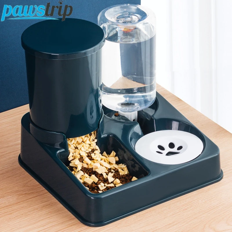 【A Ery Active】 Automatic Cat Feeder Large Capacity Pet Water Dispenser for Small Dogs Cats Pet Food Storage Dispenser Container Cat Accessories