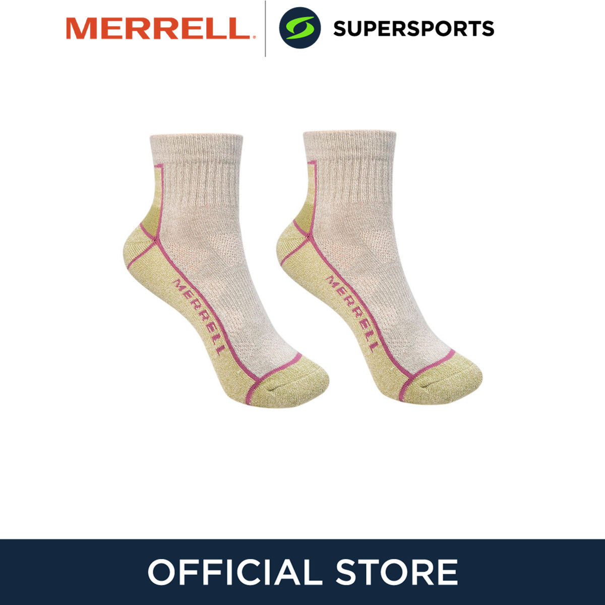 MERRELL Moab Quarter Unisex Hiking Socks ราคา 507 บาท*ส่งฟรี