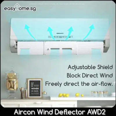 Aircon Wind Deflector / Air Windshield / Adjustable / Block Direct Blowing of Air Conditioner