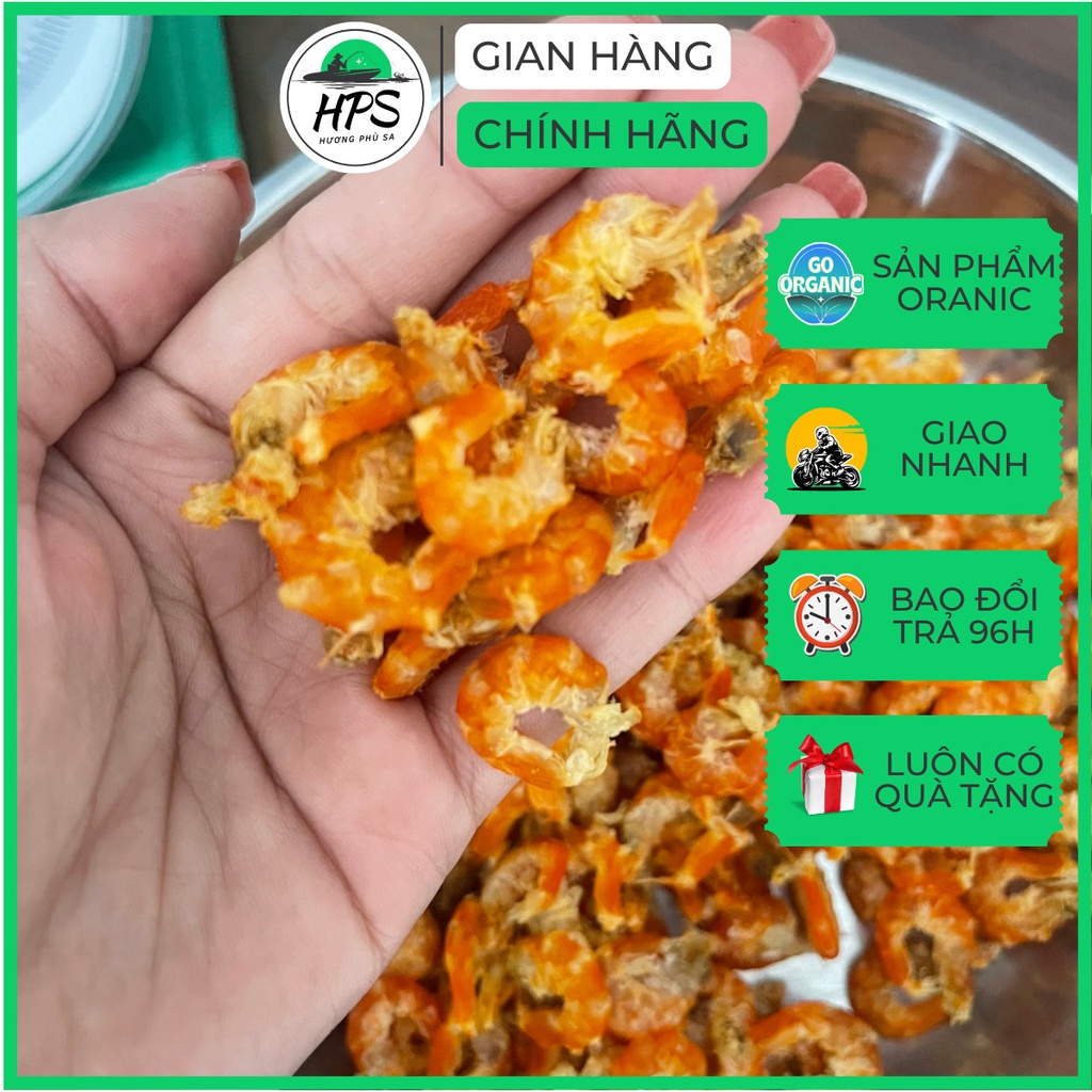 Tôm khô Cà Mau, tôm loại 1 ngọt tự nhiên chuyên nấu canh trộn gỏi - Hương Phù Sa