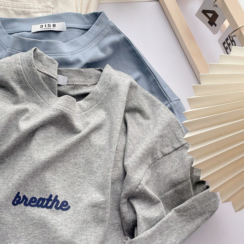 Áo thun 3158 form rộng mẫu "breathe"
