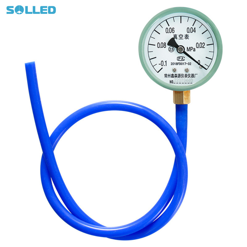 Exhaust Blockage Detection Car Exhaust Clog Diagnostic Tool -0.1-0MPa High Precision Universal Catalytic Plugging Meter Dial 60mm Dia For Automobile