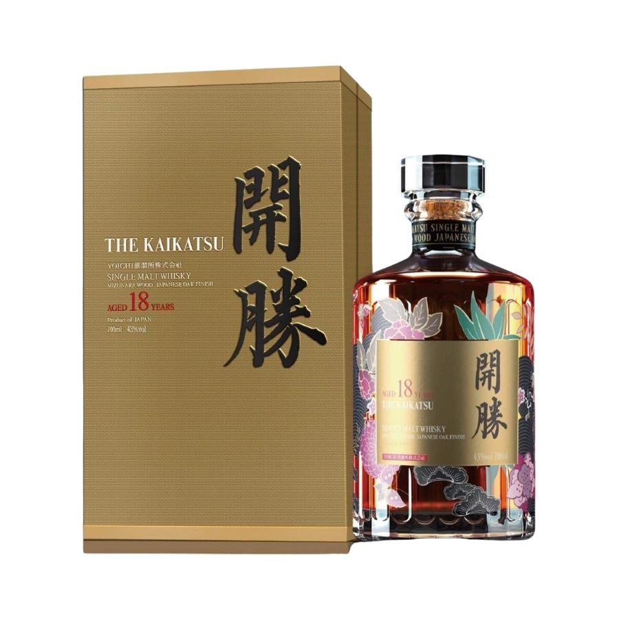 Whisky Nhật Kaikatsu 18 Gold - Yoichi - Nikka - The Best Wine