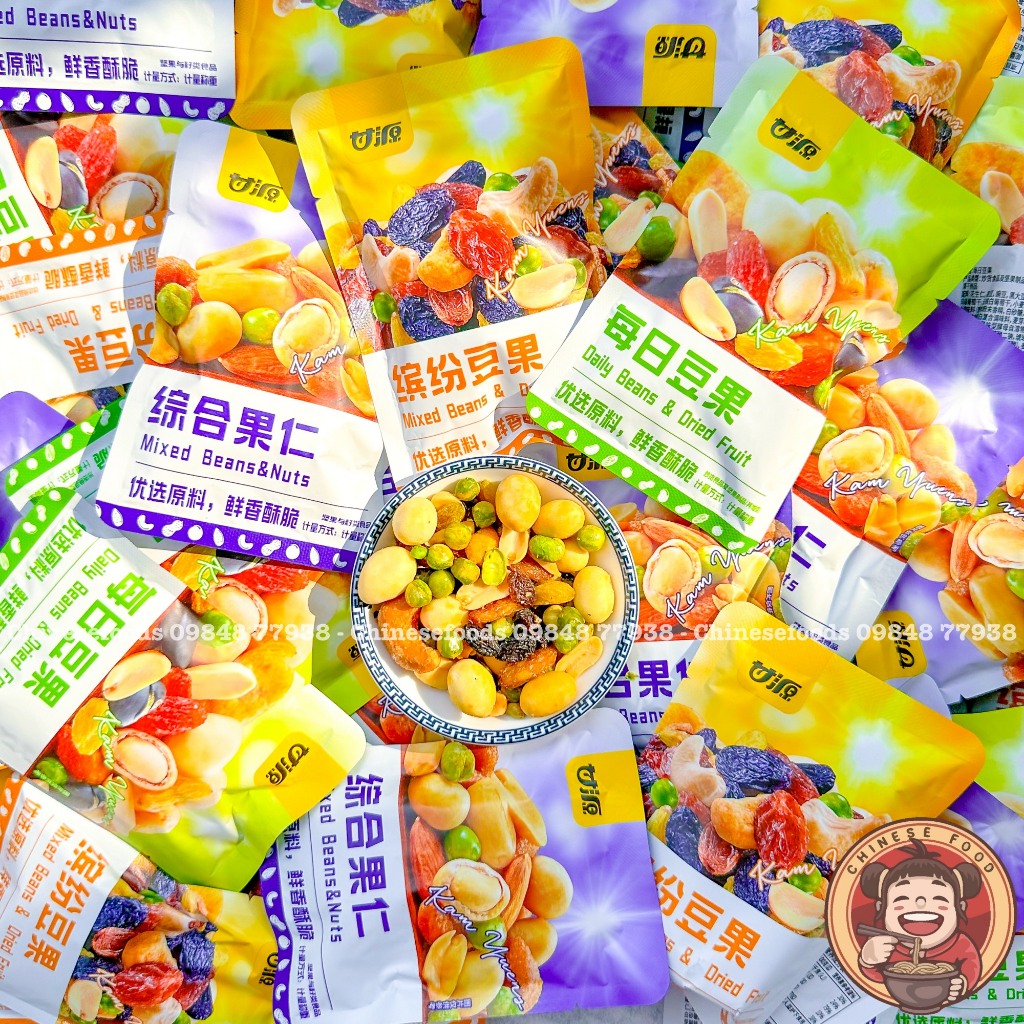 Hạt dinh dưỡng mix trái cây sấy tổng hợp hạt ngũ cốc sấy khô tẩm vị ngon