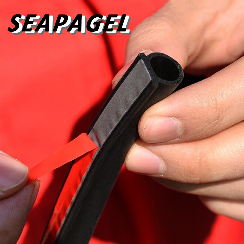 【Hottest Trends】 D Shape Auto Door Rubber Seals Waterproof Weatherstrip Strip Car EPDM Rubber Strip