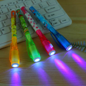 BÚT TÀNG HÌNH Bút mực 2 trong 1 chiếu tia uv vô hình sáng tạo giúp kiểm tra tiền - MSP197340