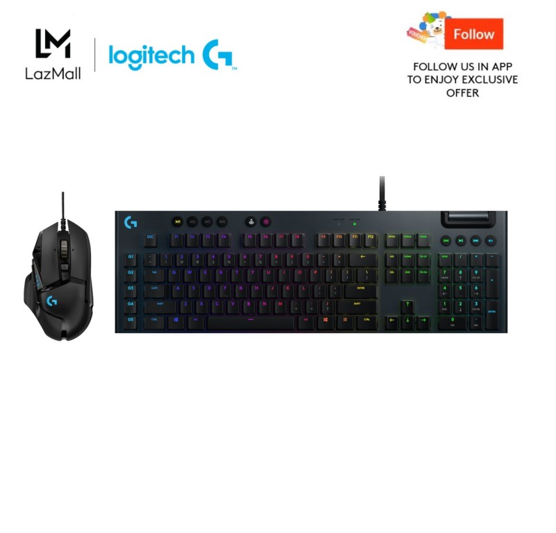 Logitech G815 Lightsync Wired RGB Mechanical Gaming Keyboard Singapore
