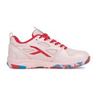 Hundred Womens Galaxy II Womens Badminton Shoes ( Pink/Pink/Blue) - Sports Direct