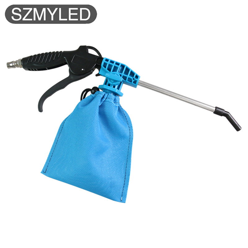 Dual Function Vacuum And Blower, Tire Dust Blower Dirt Removal Tool, Strong Air Vacuum With Anti-slip Handle, Multipurpose Interior Cleaning Tool