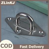 ZLinKJ 1 cái M5 M6 M8 M10 304 thép không gỉ Trần treo tường móc nhiệm vụ nặng nề Neo tấm Mắt cho thuyền Yoga đu võng