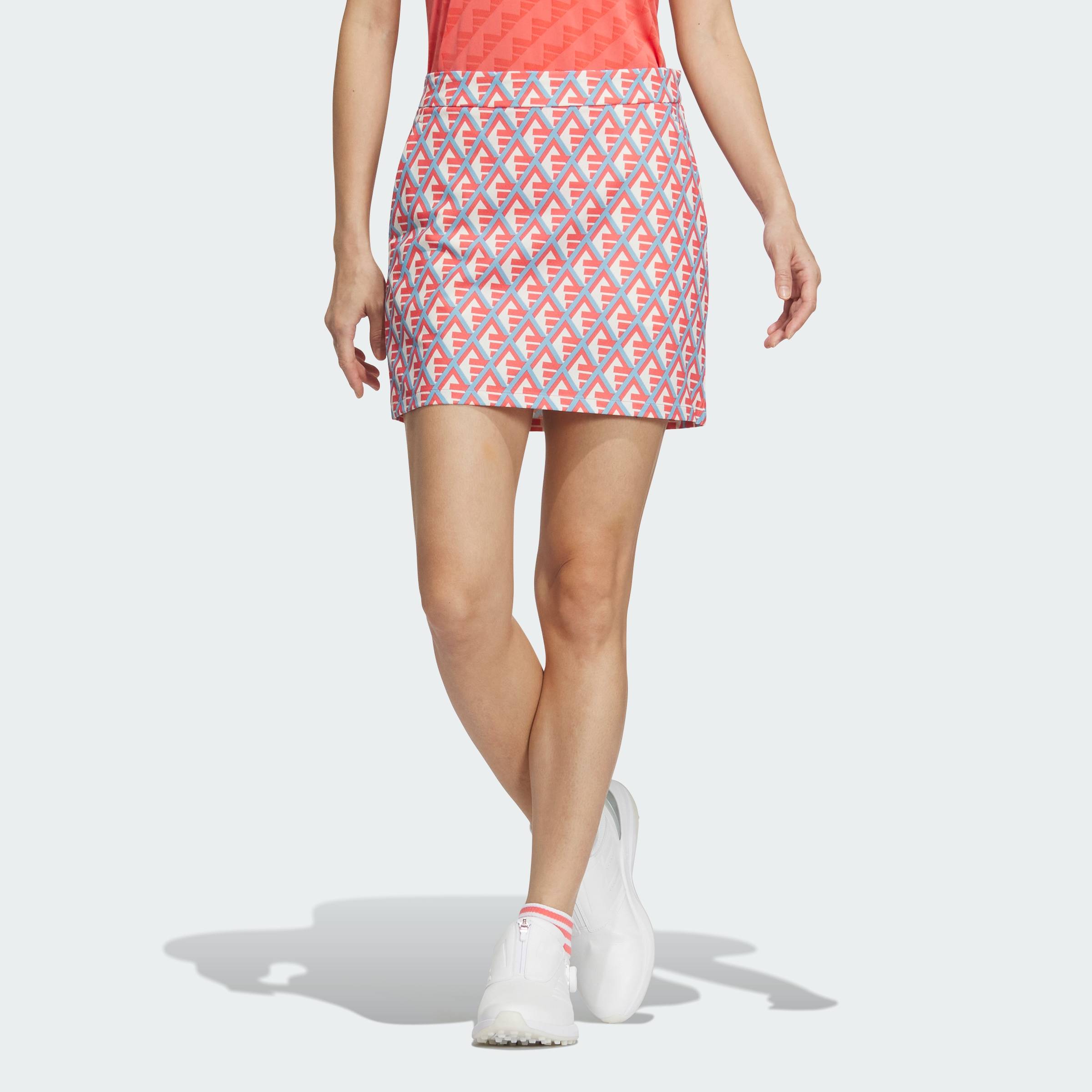 [0H-2H 15.7-VOUCHER 15%] adidas Đánh gôn Chân Váy Graphic Nữ Đỏ IK9767
