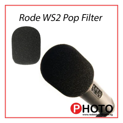 Rode WS2 Pop filter WindScreen for Rode PodMic Procaster NT1A
