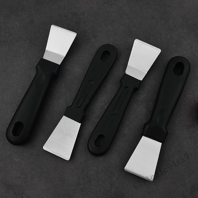 4pcs Multipurpose Kitchen Cleaning Spatula Delicate Workmanship Thick Head Design for Daily Needs Dirt Removal JS-011-VN