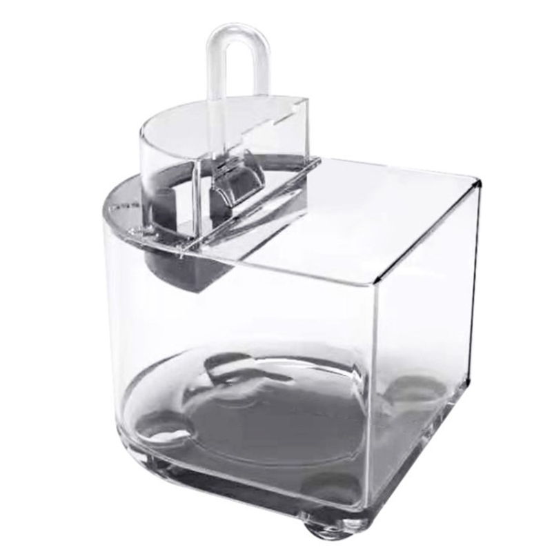 Acrylic Desktop Fish for Tank Fish Bowls with Filtration System Wide Open Design