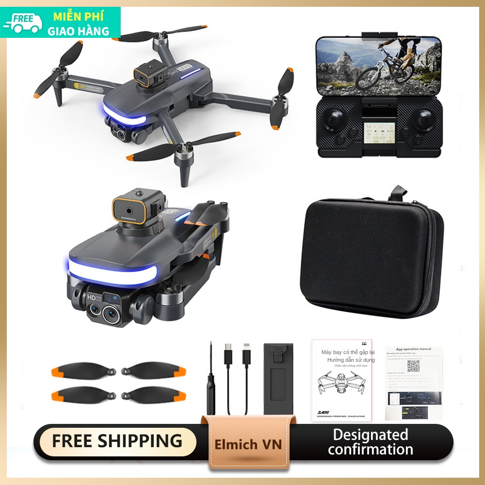 Máy Bay Không Người Lái Chụp Ảnh Trên Không Độ Nét Cao GPS Không Chổi Than P14 Mới Máy Bay Gấp Máy B