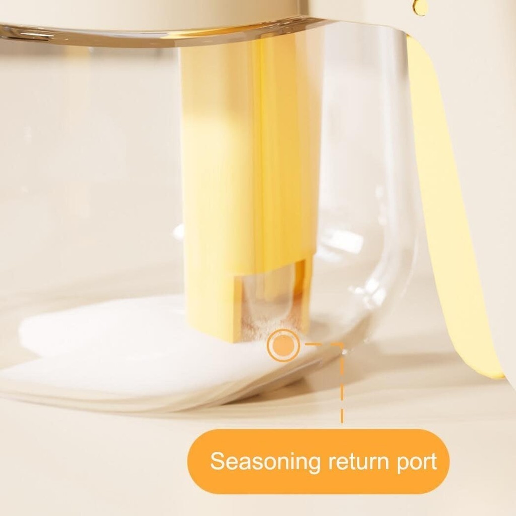 Luftdichtes Gewürzglas Aus Glas Mit Löffel Für Salz Und Pfeffer_voghion.com