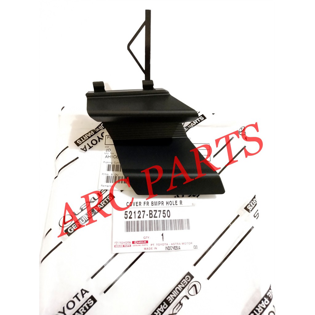 COVER TUTUP DEREK TUTUP TOWING BEMPER DEPAN TOYOTA NEW AGYA FACELIFT ORIGINAL Harga 45,000 rupiah*Gratis Ongkir