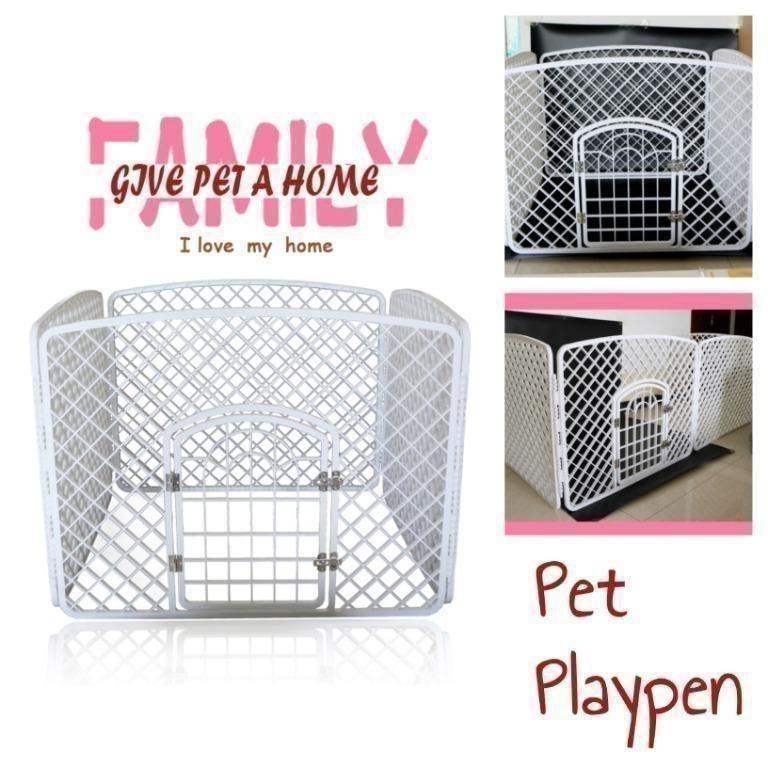 round dog playpen