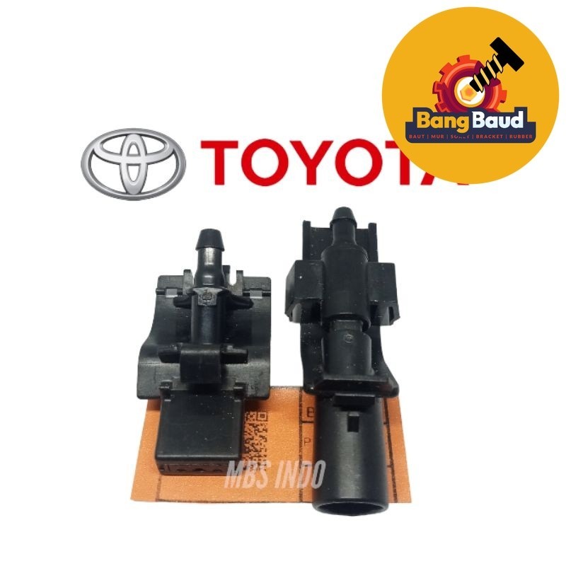 Valve nozzle wiper toyota Palep Nosel penyemprot air toyota penyambung slang wiper pengompa air wiper toyota Original avanza xenia Terios rush grandmax luxsio vios yaris Harga 8,925 rupiah*Gratis Ongkir