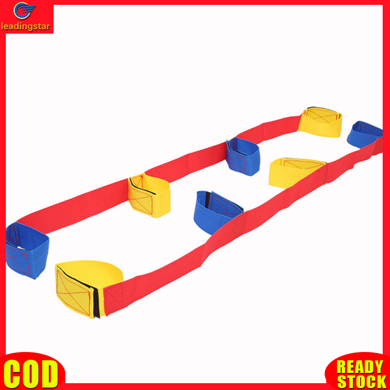 4 Legged Race Band Teamwork Training Outdoor Game For Kids High Elastic Straps Giant Team Games For Team Building ราคา 140 บาท*ส่งฟรี