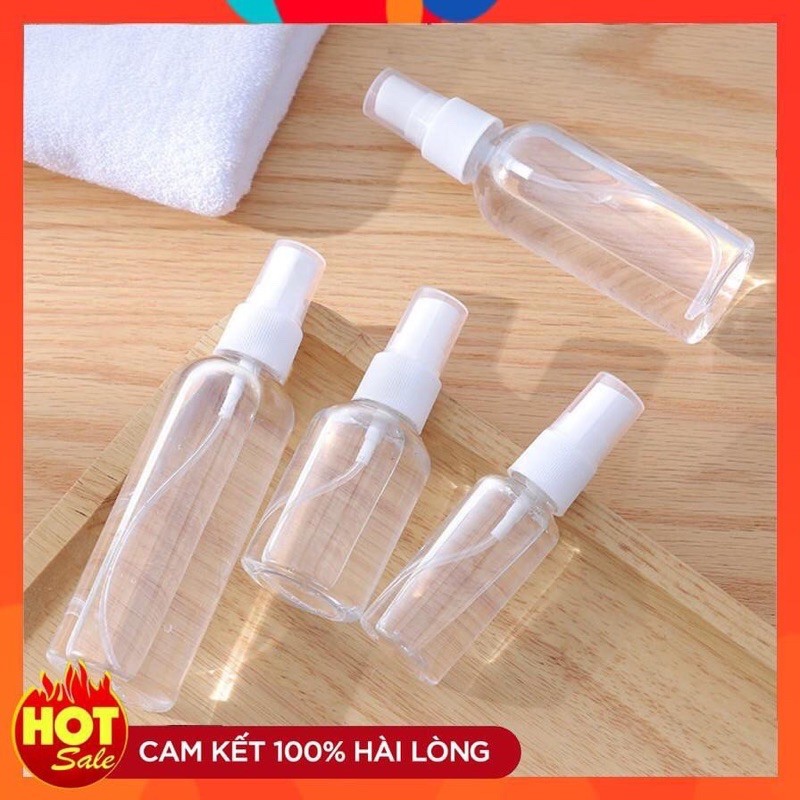 Chai chiết phun sương lọ chiết xịt dung dịch 30ml - 50ml - 100ml