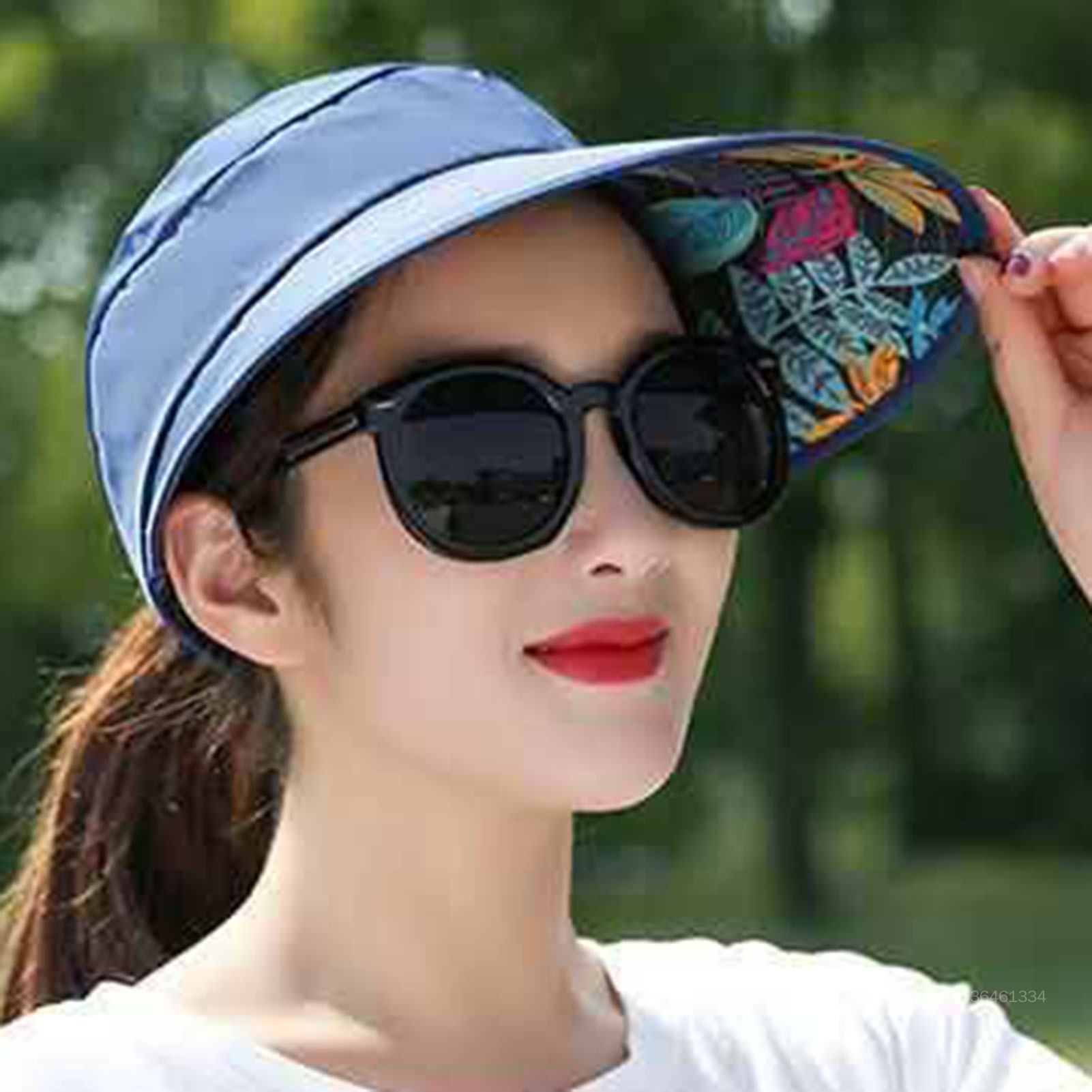 Women Adjustable Sun Cap Breathable Design All-matching Headwear for Golf Running Sports Tennis JEN-MY