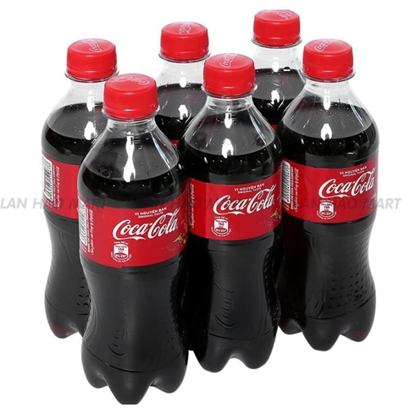 6 chai nước ngọt Coca Cola 390ml