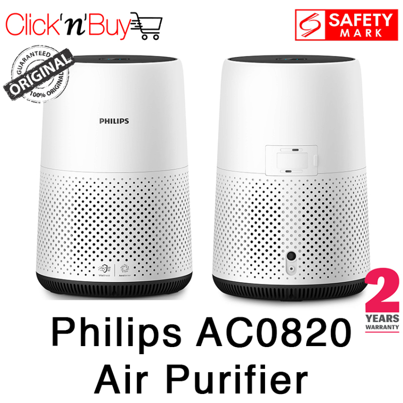 9.9 Sale Philips AC0820 Air Purifier. Beat the Haze. Removes 99.5% of particles as small as 0.003um. Safety Mark Approved. 2 Years Warranty. Singapore