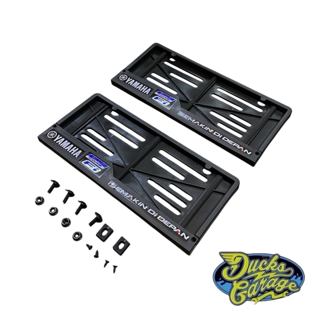 Cover Wadah Tempat Plat Nomer Nomer Motor Yamaha Blue Core Original Harga 19,977 rupiah*Gratis Ongkir