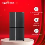[Mới 2025] Tủ lạnh Sharp Inverter 525 lít  SJ-FX610V-MK