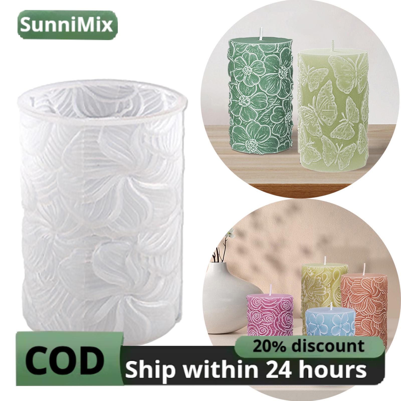 Candle Mold Candle Mould 3D Supplies Crafts Portable Home Decor Sturdy Create Arts Silicone Accessories Silicone Soap Tool