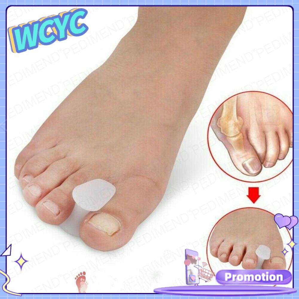 WCYC Giảm đau Dụng cụ tách ngón chân Gel Silicone Miếng đệm ngón chân