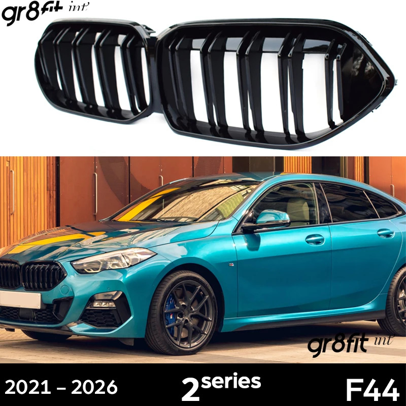 M-Coloured Grille Stripes For Bmw 2 Series Gran Coupe F44 - Abs