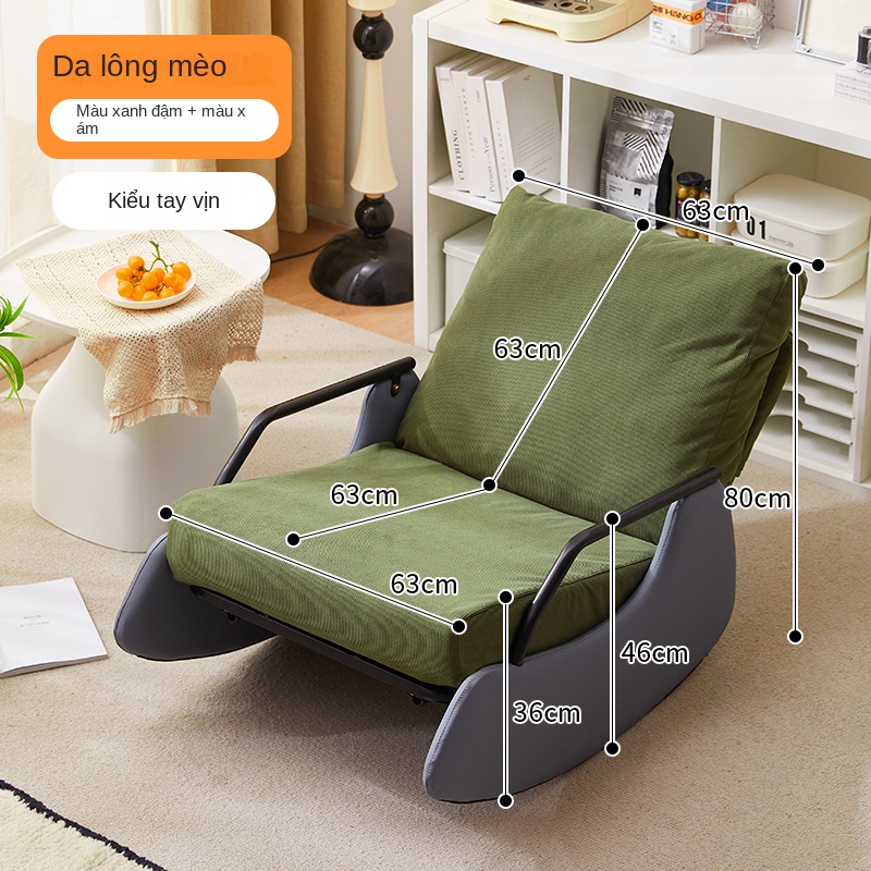 Ghế bập bênh ghế bập bênh gia đình ghế tựa thư giãn ban công ghế sofa ghế lười có thể ngồi và nằm gh