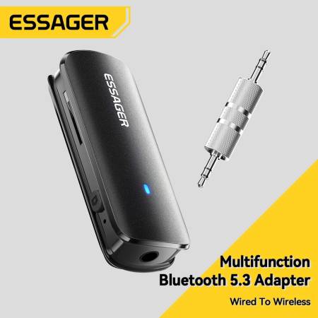 Essager Bluetooth 5.3 Receiver Transmitter for Car and Devices