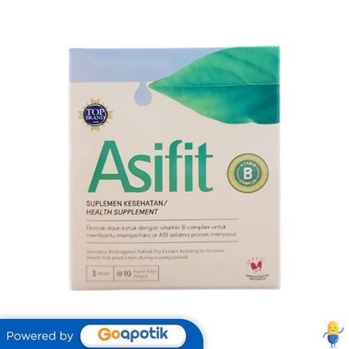 Asifit Box Isi 30 Kaplet Salut Selaput