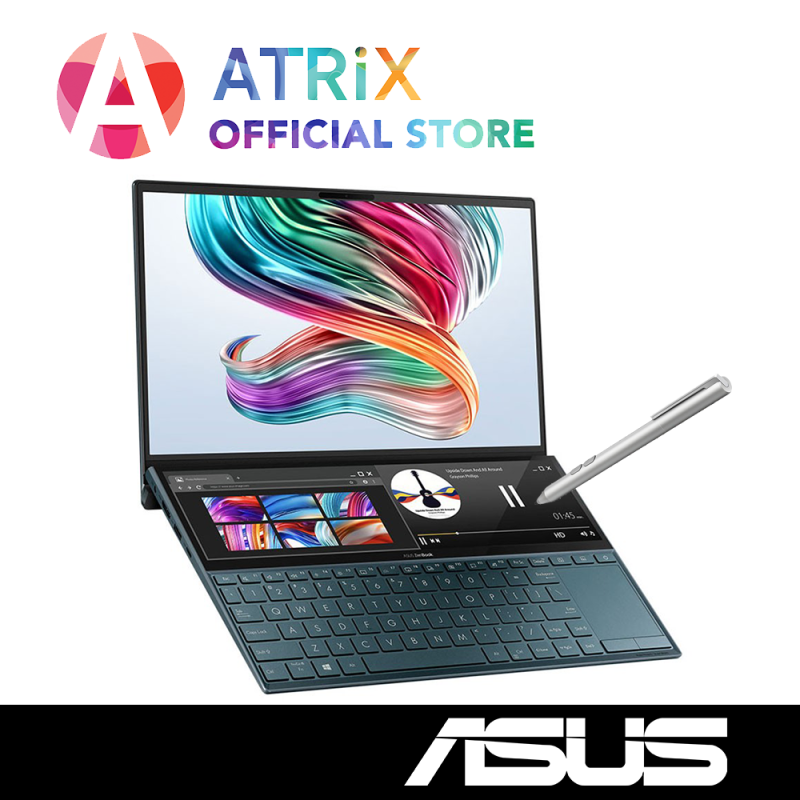 2020 model with Touch Screen UX481FL | ASUS Zenbook Duo UX481FL-BM063T | ax WiFi 6 | 14.0 FHD Touch Panel(on 2020 model only) | i7-10510U | 16GB RAM | 1TB SSD | NVIDIA MX250 | 2Y Warranty | Preorder, ETA end of May
