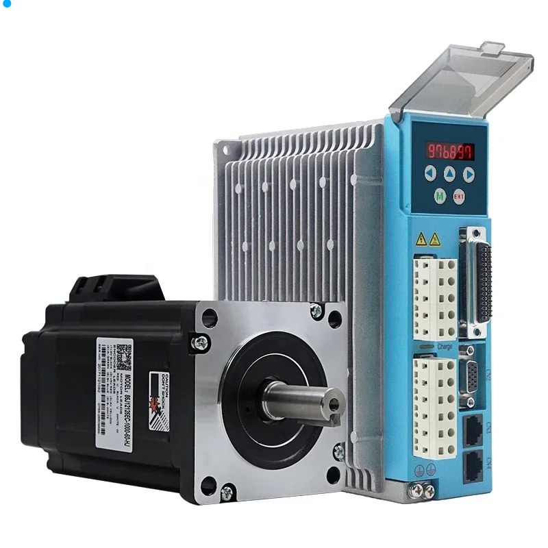 Bộ hybrid JMC 3 Pha 8Nm Driver 3HSS2208 và Động cơ 86J1212EC-1000 8A 80VAC 220VAC - 1 bộ Động cơ+Driver