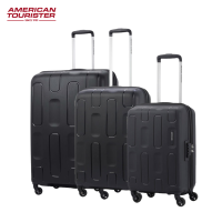 American Tourister Ellipso Spinner 3P Set SML - Black