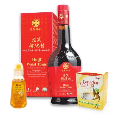 Huiji Waist Tonic + Canadian Ginseng Tea + Honey 200gm