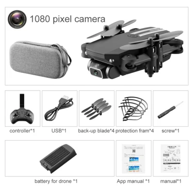 2021 New Pocket mini drone 4k profesional HD camera 1080p rc quadcopter Fpv Air Pressure Altitude Hold Foldable helicopter toy